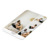 Familienfoto-Collagen-Vorlage Magnet (Linke Seite)