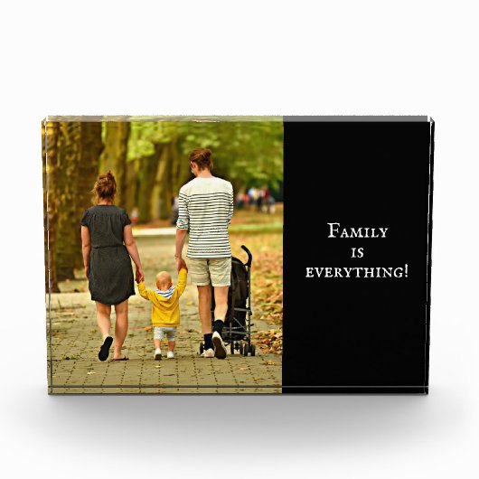 Familienfoto  fotoblock (Vorderseite)