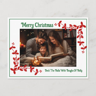 Familienfoto Frohe Weihnachten Erschwinglich