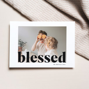 Familienfoto   Frohes Erntedankfest Gesegnet Postkarte