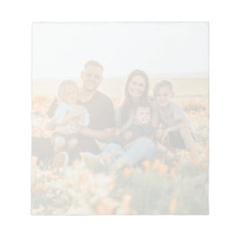 Familienfoto Hintergrund Notizblock