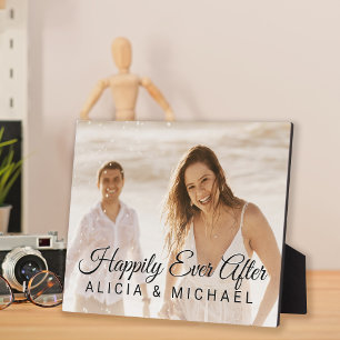 Familienfoto Hochzeitsvorlage niedliches Zitat Fotoplatte