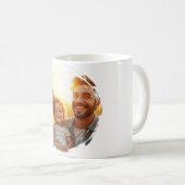 Familienfoto-Kaffeetasse Kaffeetasse (VorderseiteRechts)