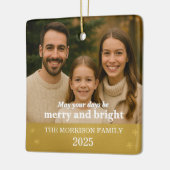 Familienfoto Keramikornament (Links)