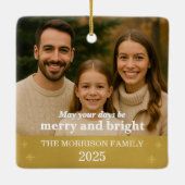 Familienfoto Keramikornament (Rückseite)