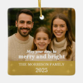 Familienfoto Keramikornament (Vorderseite)