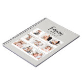 Familienfoto mit mehreren Fotos Notizblock (Linke Seite)