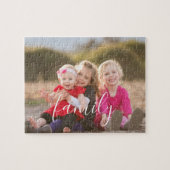 Familienfoto Puzzle (Horizontal)