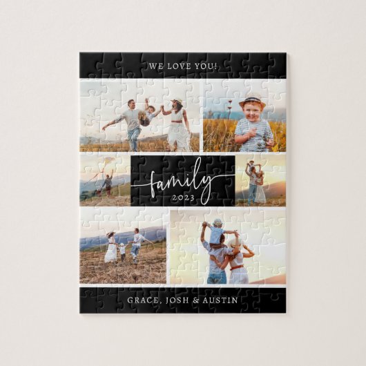 Familienfoto-Puzzle Puzzle (Vertikal)