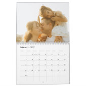 Familienfoto-Sammlung Kalender (Feb 2027)