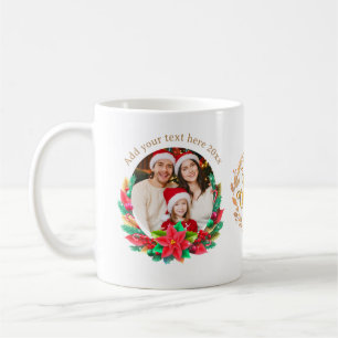 Familienfoto-Weihnachten, individuelle Weihnachtsg Kaffeetasse
