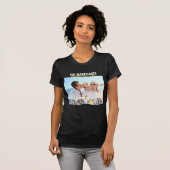 Familienfotografie Collage Editable Personalisiert T-Shirt (Vorne ganz)