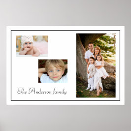 Familienfotos aller Art / Poster