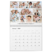 Familienfotos FotoCollage Kalender (Jan 2027)