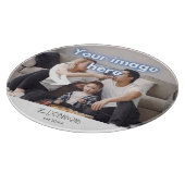 Familienfotoschablone Wohnküche Schneidebrett (Ecke)