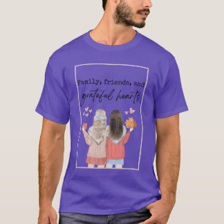 Familienfreunde und Dankeschön T-Shirt