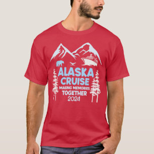 Familienfreunde und Gruppe Alaska Kreuzfahrt 2024 T-Shirt