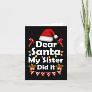 Familienfreundlicher Lieber Weihnachten, meine Sch Karte