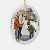 Familienfreundliches Foto - Feiertage - Sake Keramik Ornament (Rechts)