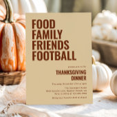 Familienfreundliches Fußballfest Erntedank Abendes Einladung