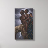 Familienfreundlichkeit | Dekoration der Inspiratio Leinwanddruck (Vorderseite)