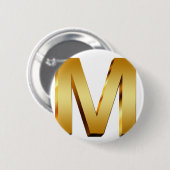 Familienfreundschwesterbruderbüro-Zuhausemonogramm Button (Vorne & Hinten)