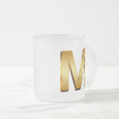Familienfreundschwesterbruderbüro-Zuhausemonogramm Mattglastasse (VorderseiteRechts)
