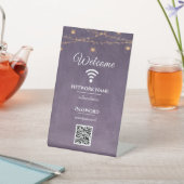 Familiengast Elegantes WIFI-Kennwort für Unternehm Sockelschild (In SItu)