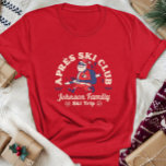 Familiengäste Gruppe Skitouren T-Shirt<br><div class="desc">Mit unserem individuellen Ski-Trip-Shirt für Familien, Freunden oder Gruppen können Sie Ihre Erinnerungen ganz individuell gestalten. Dieses Custom Family Ski Shirt eignet sich hervorragend, um Ihr Schneeabenteuer zu feiern. Personalisieren Sie Ihren Familiennamen oder Ihre Gruppenreisedaten, damit Sie es ganz individuell finden. Ideal für Skifahrer und Winterurlauber-Souvenirs, ideal für passende Outfits...</div>
