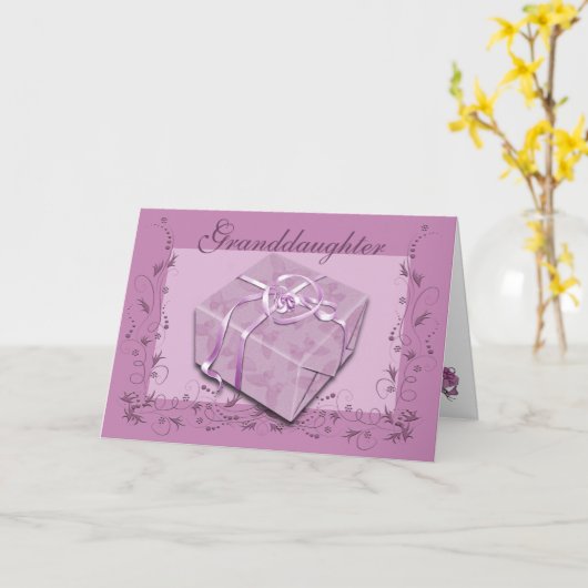 Familiengeburtstag Karte (Gelbe Blume)