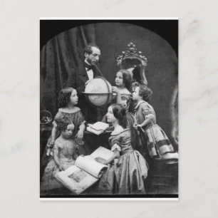Familiengeografie Lektion ~ 1850 Postkarte