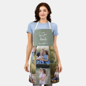 Familiengeschenk 8 Foto Enkelkind Schürze (Getragen)