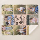 Familiengeschenk 8 Foto Enkelkind Sherpadecke (Vorderseite (Horizontal))