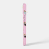 Familiengeschenk für benutzerdefinierte Gesichter, iPhone 15 Hülle (Linke Seite)