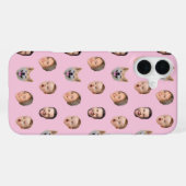 Familiengeschenk für benutzerdefinierte Gesichter, iPhone Hülle (Rückseite (Horizontal))