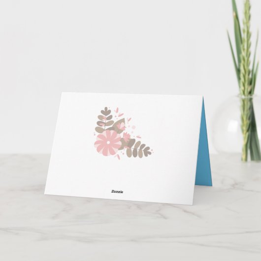 Familiengeschichte Karte (Rückseite)