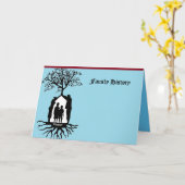 Familiengeschichte Karte (Gelbe Blume)