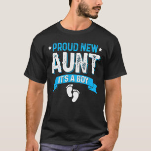 Familiengeschlecht zeigt neue Tante Es ist ein Jun T-Shirt