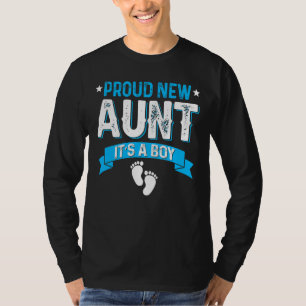 Familiengeschlecht zeigt neue Tante Es ist ein Jun T-Shirt