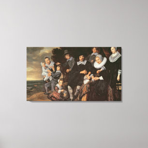 Familiengruppe in einer Landschaft, c.1647-50 Leinwanddruck