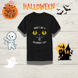 FamilienHalloween "Sei keine skurrile Katze" T-Shirt