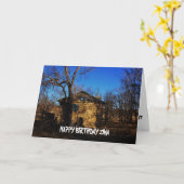 FAMILIENHAUS Geburtstagskarte Karte (Gelbe Blume)