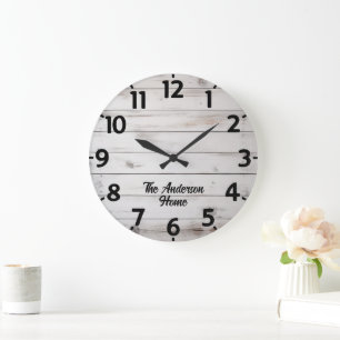 Familienheim Große Wanduhr