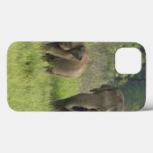 Familienherauskommen des indischen Elefanten Case-Mate iPhone Hülle (Rückseite (Horizontal))