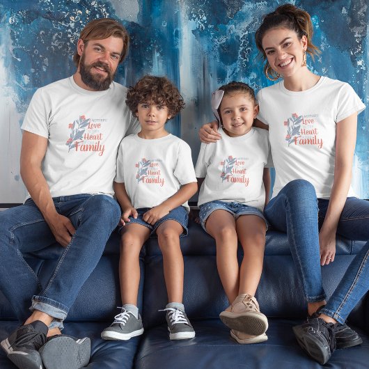 Familienherz T-Shirt