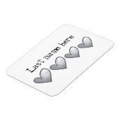 Familienherzen Magnet (Linke Seite)