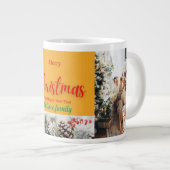 Familienjubiläum Foto, individuelles Ambiente Jumbo-Tasse (Vorderseite Rechts)