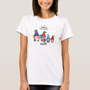 Familienjunge Personalisierte Frauenjungen T-Shirt