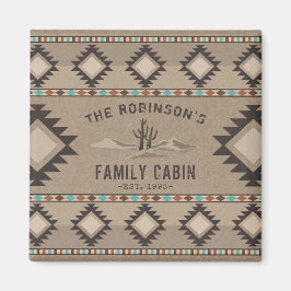 Familienkabine Rustikale Südwestküste Magnet