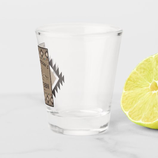 Familienkabine Rustikale Südwestküste Schnapsglas (Rechts)